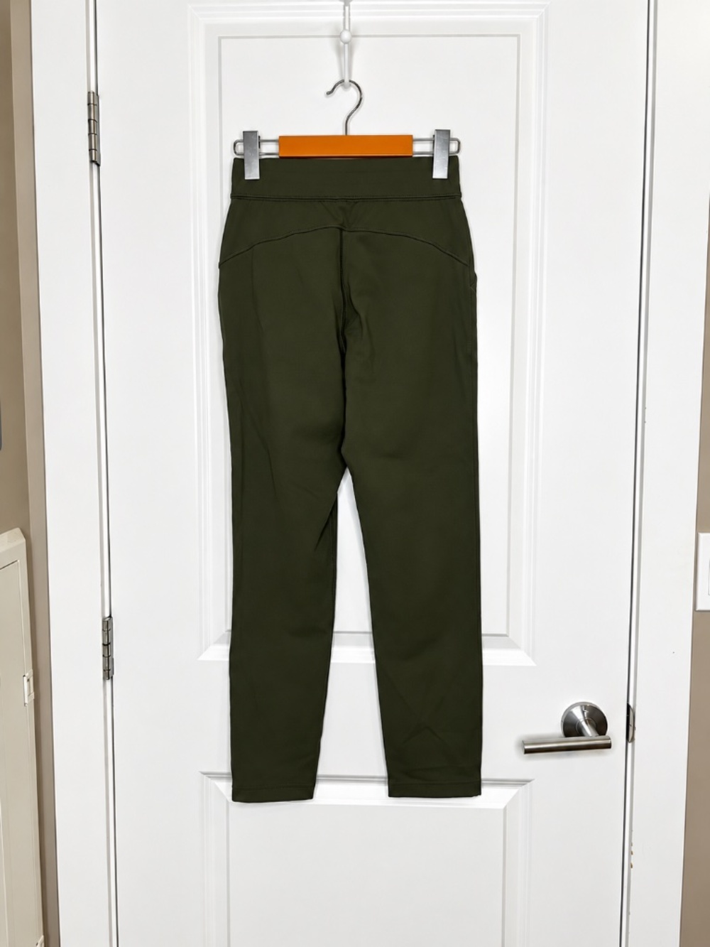 Babaton Dark Olive Green Pull-On Pants – Size 2XS - Picture 2 of 8